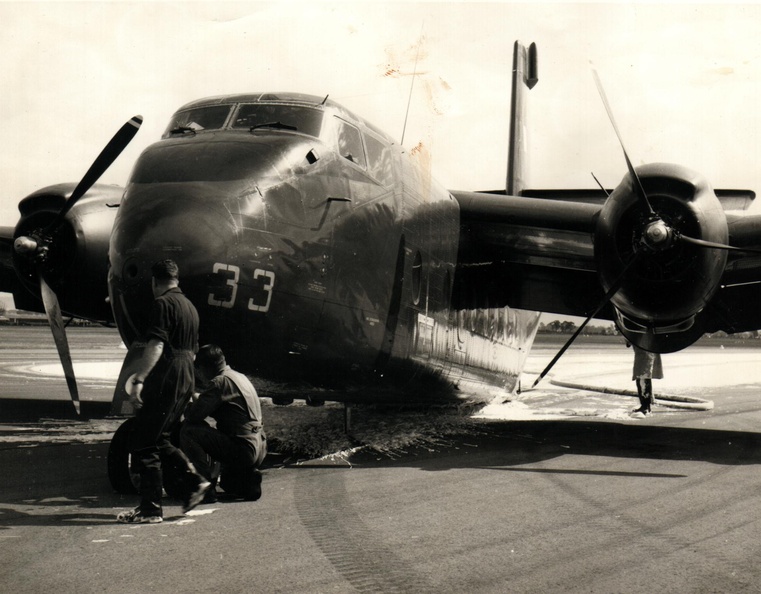 Caribou                          A4-233                          11th September 1968 Photograph by Trevor                          Benneworth