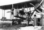 Vimy G-EAOU, Point Cook, c.1920.via Mike Mirkovic.