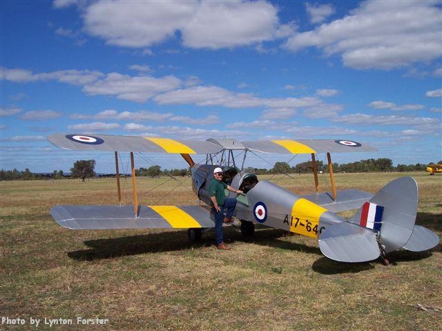 Highlight for Album: DH82A Tiger Moth A17-640