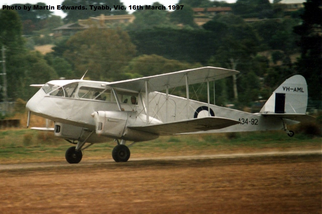 Dragon A34-92 Tyabb March 1997 Photo Martin Edwards